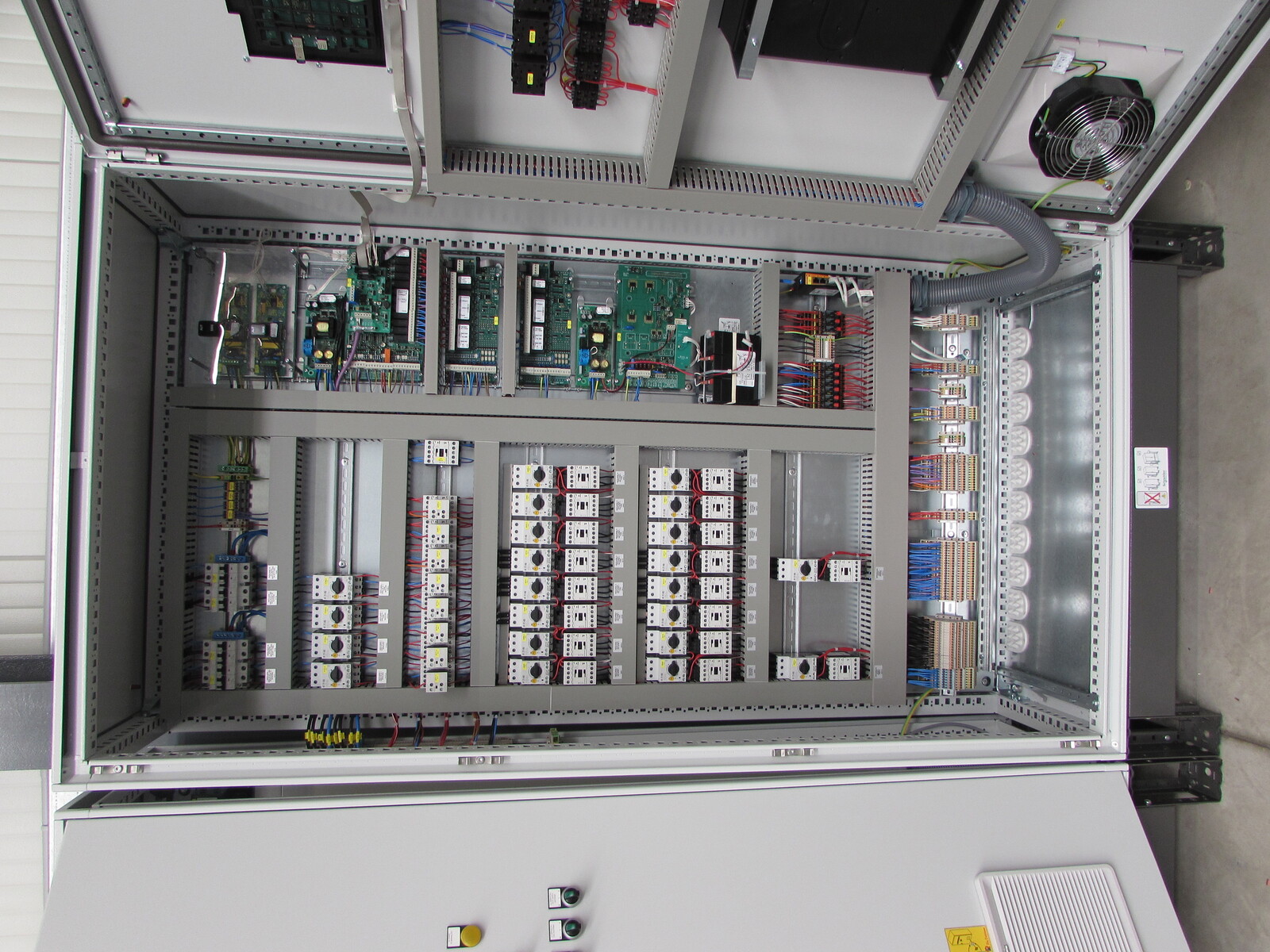 Control cabinet Camp Zezerovo Hybrid upper level